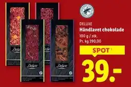 Lidl Håndlavet chokolade, DKK 39 tilbud