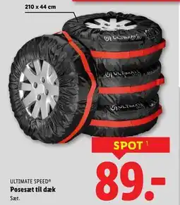 Lidl Posesæt til dæk, DKK 89 tilbud