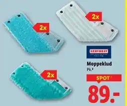 Lidl Moppeklud, DKK 89 tilbud