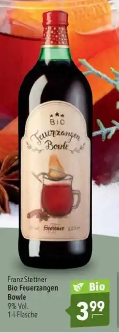 Franz Stettner Bio Feuerzangen Bowle