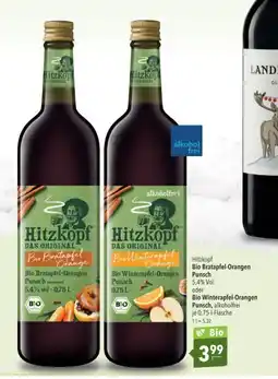 Citti Hitzkopf Bio Bratapfel-Orangen Punsch , Bio Winterapfel-Orangen Punsch tilbud