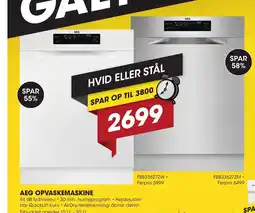 Punkt1 Aeg opvaskemaskine tilbud