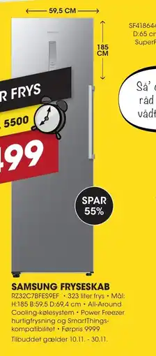 Punkt1 Samsung fryseskab tilbud