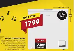 Punkt1 Point kummefryser tilbud