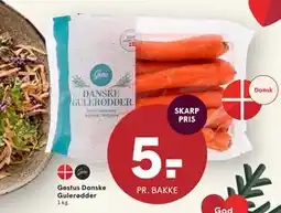 SPAR Gestus Danske Gulerødder, DKK 5 tilbud