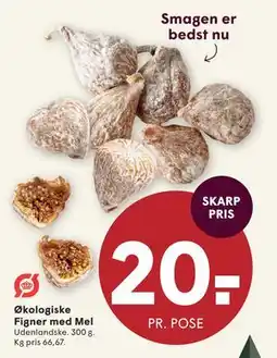 SPAR Økologiske Figner med Mel, DKK 20 tilbud
