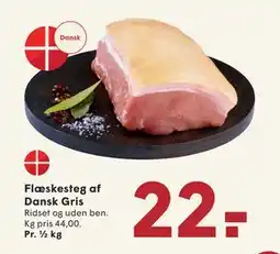SPAR Flæskesteg af Dansk Gris, DKK 22 tilbud