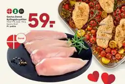 SPAR Gestus Dansk Kyllingebrystfilet, DKK 59 tilbud