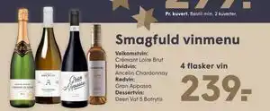 SPAR Smagfuld vinmenu, DKK 239 tilbud