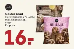 SPAR Gestus Brød, DKK 16 tilbud