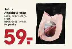 SPAR Julius Andebryststeg, DKK 59 tilbud