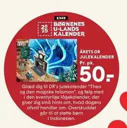 SPAR ÅRETS DR JULEKALENDER, DKK 50 tilbud