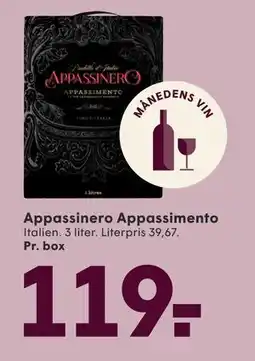 SPAR Appassinero Appassimento, DKK 119 tilbud