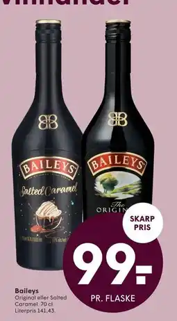 SPAR Baileys, DKK 99 tilbud