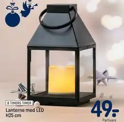 REMA 1000 Lanterne med LED H25 cm, DKK 49 tilbud
