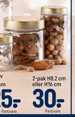 REMA 1000 2-pak H8.2 cm eller H16 cm, DKK 30 tilbud