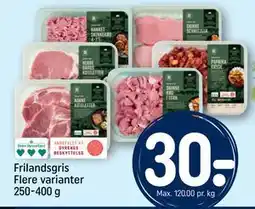 REMA 1000 Frilandsgris Flere varianter 250-400 g, DKK 30 tilbud