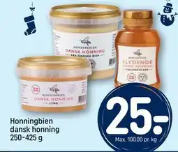 REMA 1000 Honningbien dansk honning 250-425 g, DKK 25 tilbud