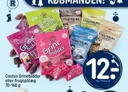 REMA 1000 Castus Grinebidder eller frugtpålæg 70-160 g, DKK 12 tilbud