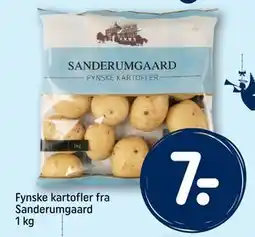 REMA 1000 Fynske kartofler fra Sanderumgaard 1 kg, DKK 7 tilbud