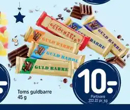 REMA 1000 Toms guldbarre 45 g, DKK 10 tilbud