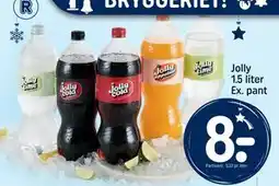 REMA 1000 Jolly 1.5 liter Ex. pant, DKK 8 tilbud