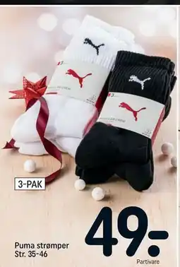 REMA 1000 Puma strømper Str. 35-46, DKK 49 tilbud
