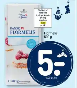 REMA 1000 Flormelis 500 g, DKK 5 tilbud