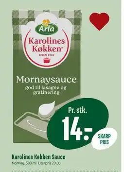 Min Købmand Karolines Køkken Sauce, DKK 14 tilbud