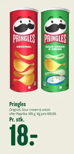 Min Købmand Pringles, DKK 18 tilbud