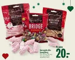 Min Købmand Nørregade eller Spangsberg, DKK 20 tilbud