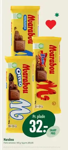 Min Købmand Marabou, DKK 32 tilbud