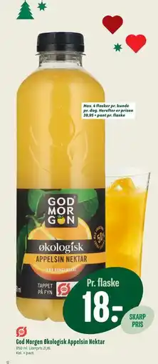 Min Købmand God Morgen Økologisk Appelsin Nektar, DKK 18 tilbud