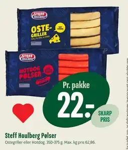 Min Købmand Steff Houlberg Pølser, DKK 22 tilbud