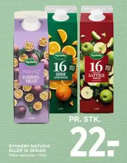 MENY RYNKEBY NATURIG ELLER 16-SERIEN, DKK 22 tilbud