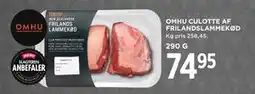 MENY OMHU CULOTTE AF FRILANDSLAMMEKØD, DKK 74.95 tilbud