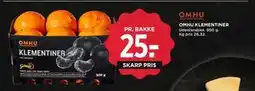 MENY OMHU KLEMENTINER, DKK 25 tilbud