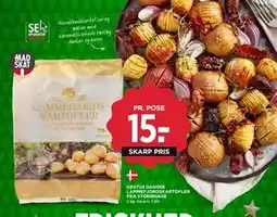MENY GESTUS DANSKE LAMMEFJORDSKARTOFLER FRA STORØHAGE, DKK 15 tilbud