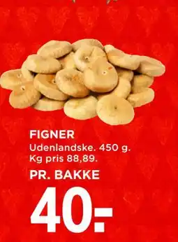 MENY FIGNER, DKK 40 tilbud