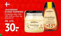 MENY JAKOBSENS DANSK HONNING, DKK 30 tilbud