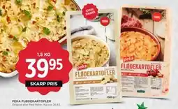 MENY PEKA FLØDEKARTOFLER, DKK 39.95 tilbud