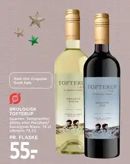 MENY ØKOLOGISK TOFTERUP, DKK 55 tilbud