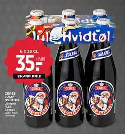 MENY CERES JULEHVIDTØL, DKK 35 tilbud