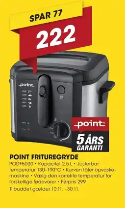Punkt1 Point frituregryde tilbud