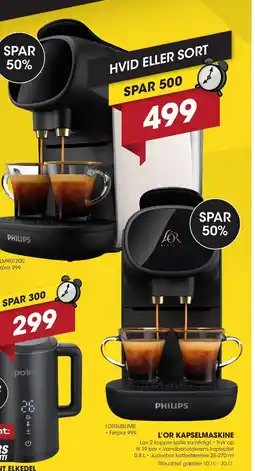 Punkt1 L'or kapselmaskine tilbud