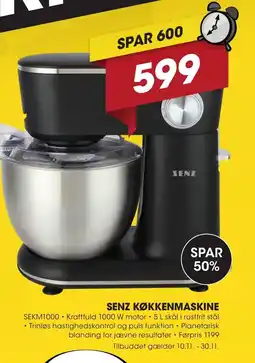 Punkt1 Senz køkkenmaskine tilbud