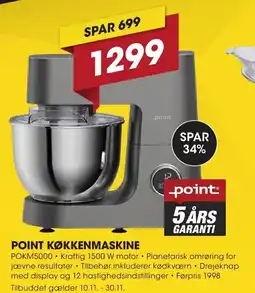 Punkt1 Point køkkenmaskine tilbud