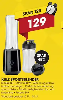 Punkt1 Kulz sportsblender tilbud