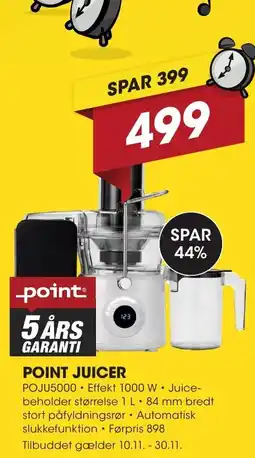 Punkt1 Point juicer tilbud