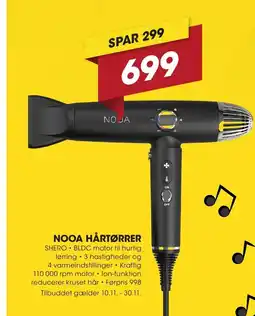 Punkt1 Nooa hårtørrer tilbud